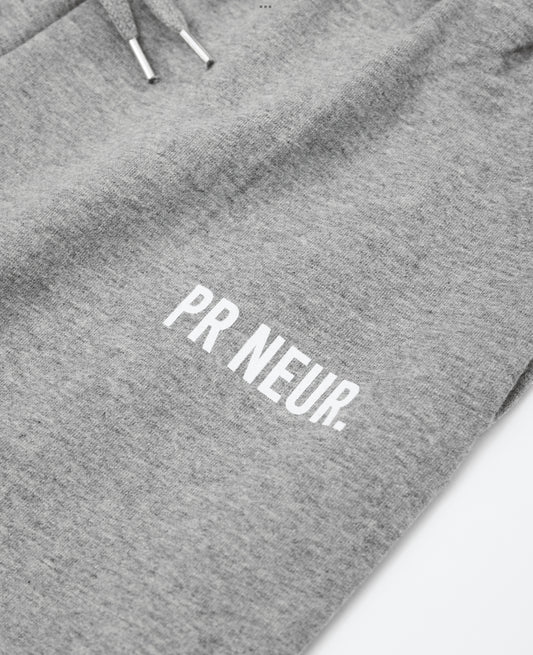 PR NEUR ESSENTIAL SHORTS -STEEL HEATHER GREY