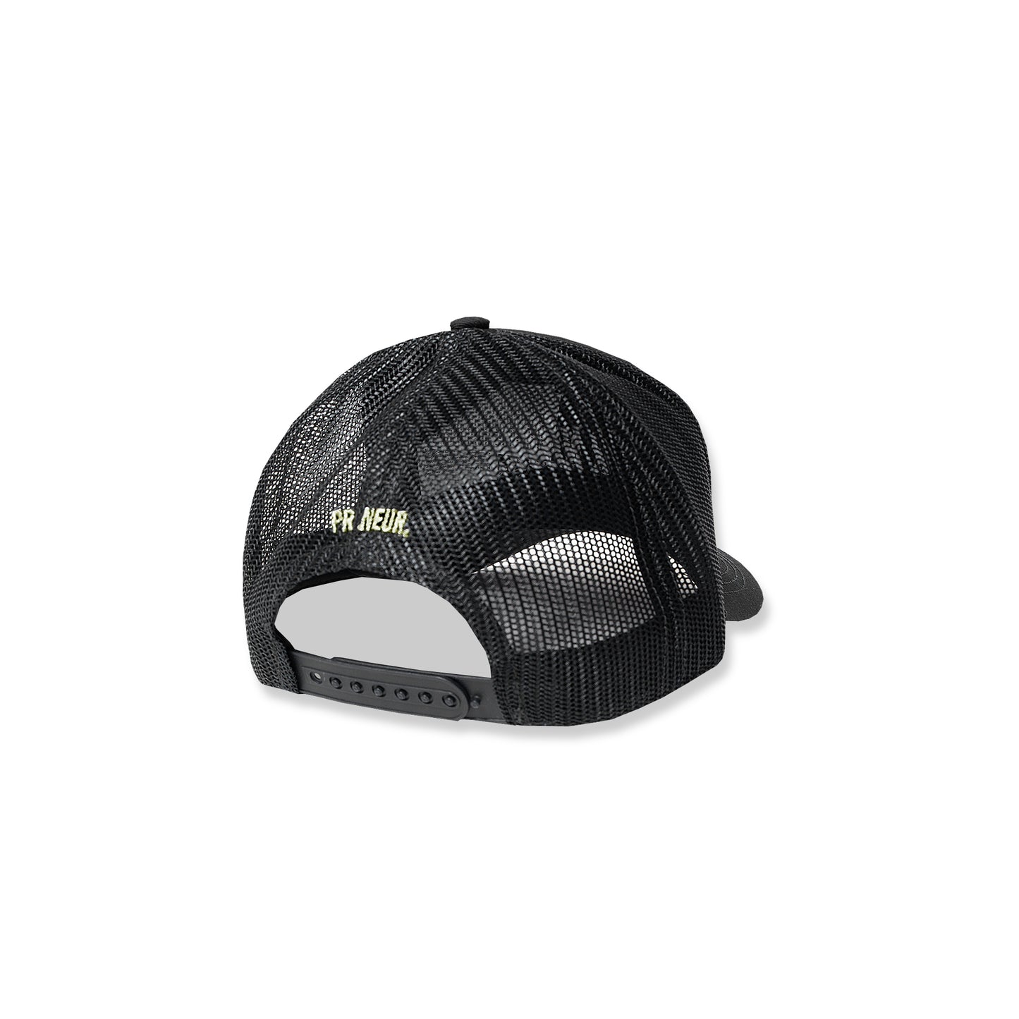 PR NEUR. TRUCKER CAP - BLACK / PISTACHIO