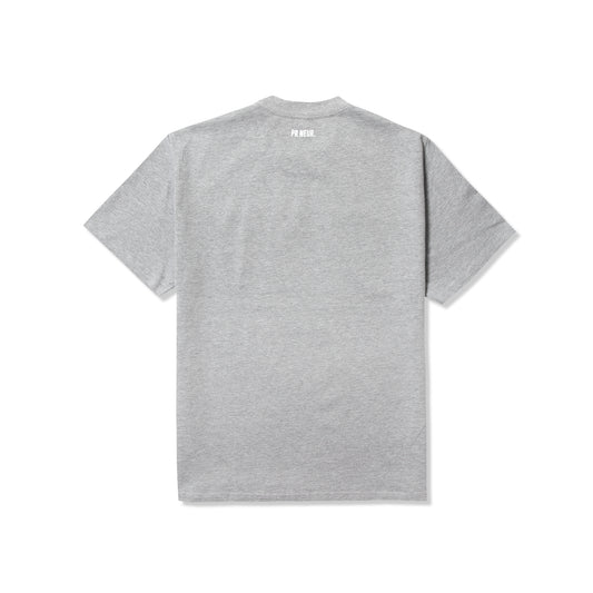 PR NEUR HEAVY OVERSIZE T-SHIRT - ATHLETIC HEATHER GREY