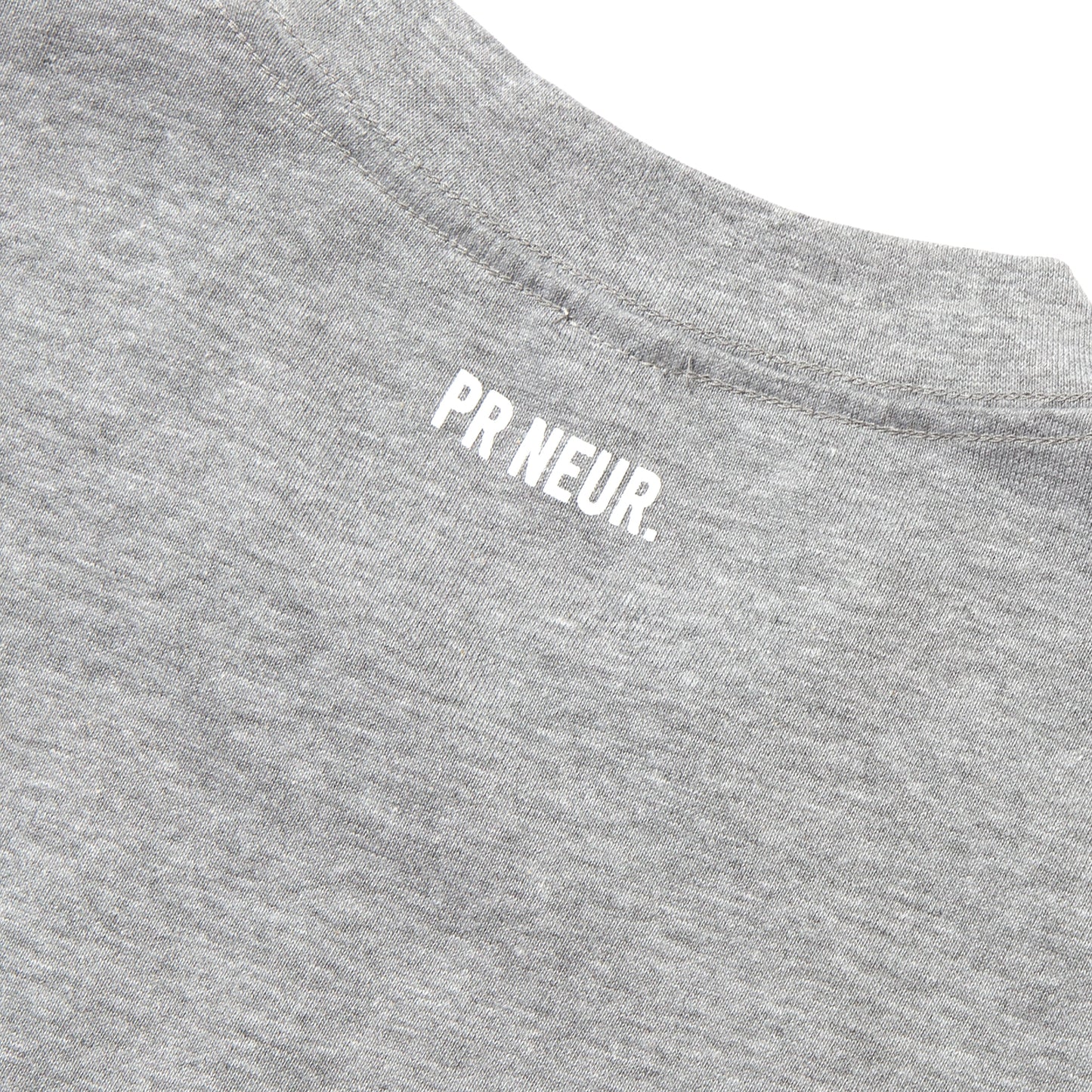 PR NEUR HEAVY OVERSIZE T-SHIRT - ATHLETIC HEATHER GREY