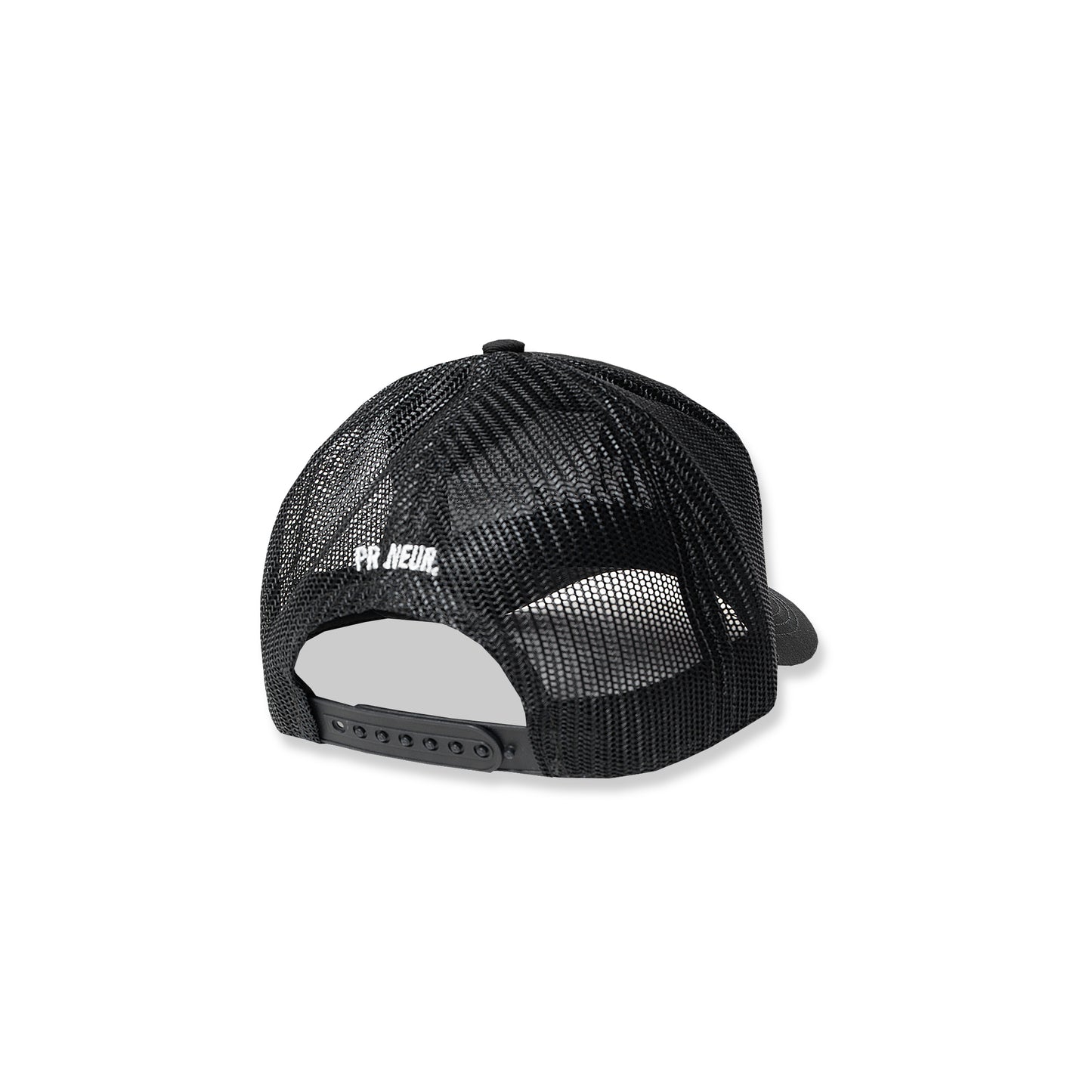 PR NEUR. TRUCKER CAP - BLACK / WHITE