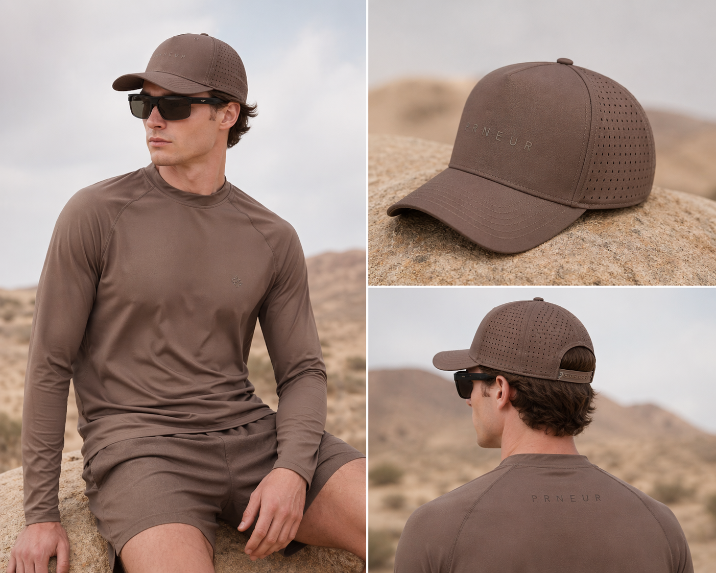 Perforated Technical Cap