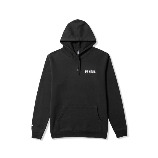 PR NEUR ESSENTIAL HOODIE - BLACK