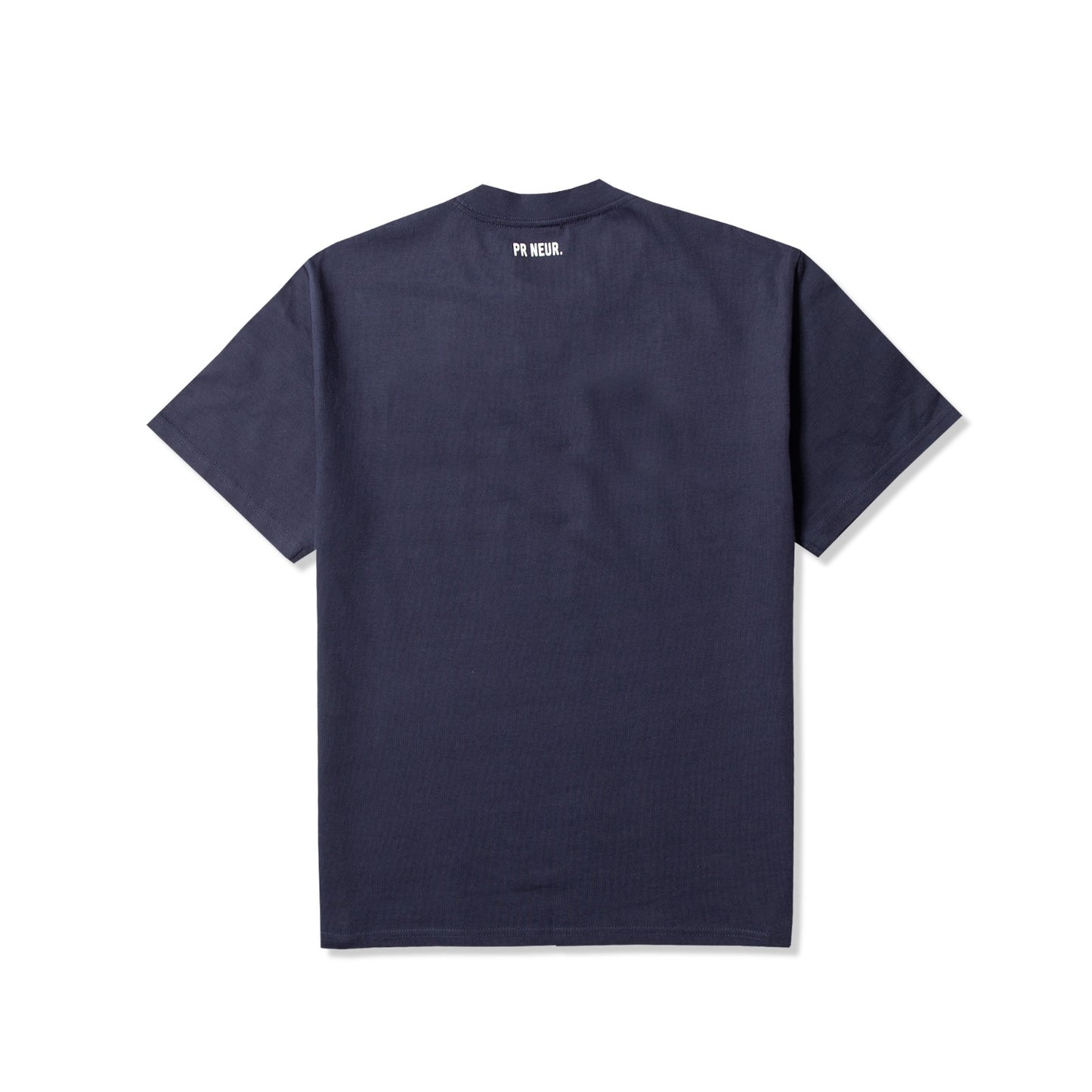 PR NEUR HEAVY OVERSIZE T-SHIRT - NAVY / WHITE
