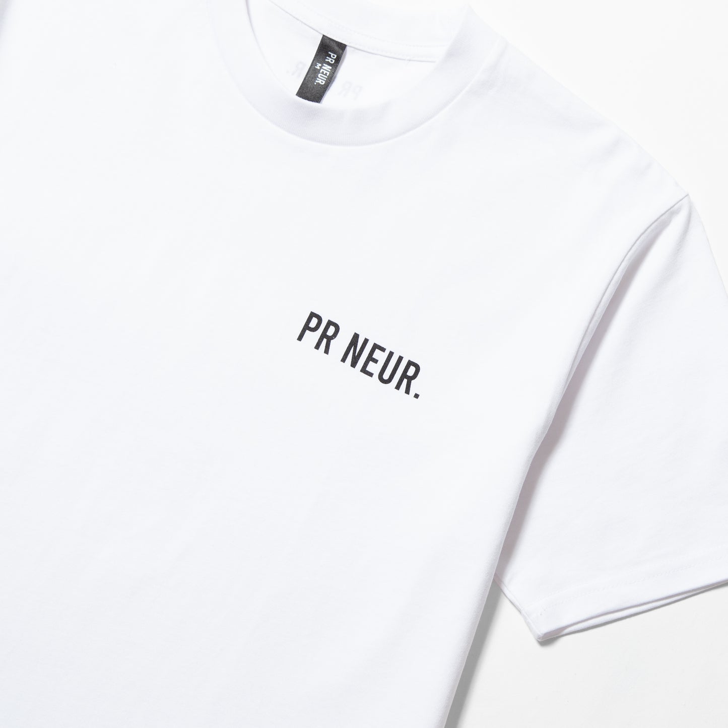 PR NEUR HEAVY OVERSIZE T-SHIRT - WHITE / BLACK